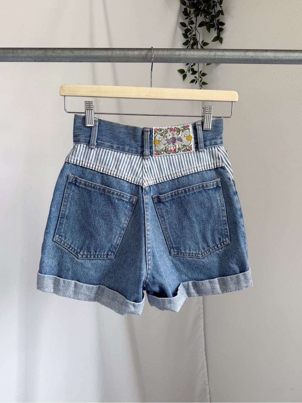 Vintage denim shorts